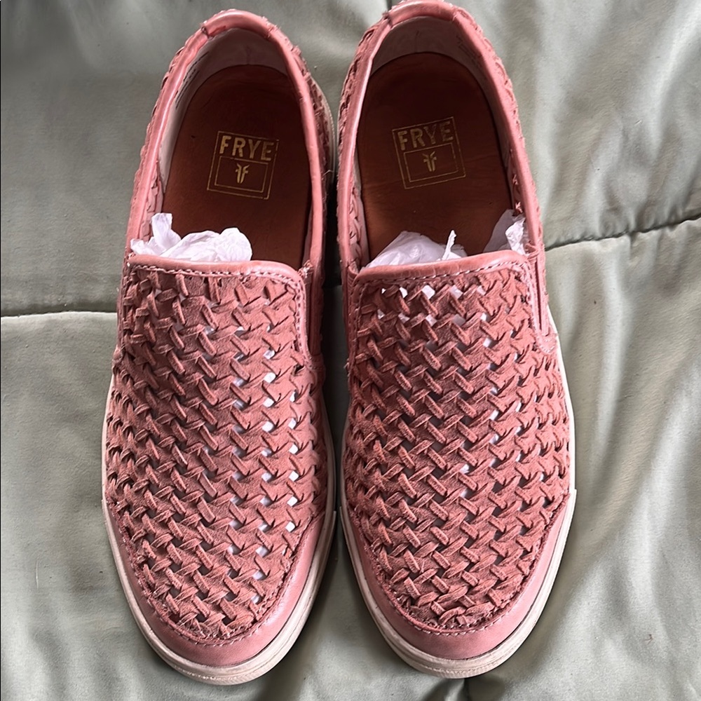 Frye Gemma Slip Woven Sneakers